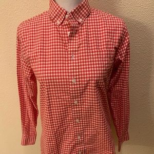 Women’s Nordstroms Checker button up shirt